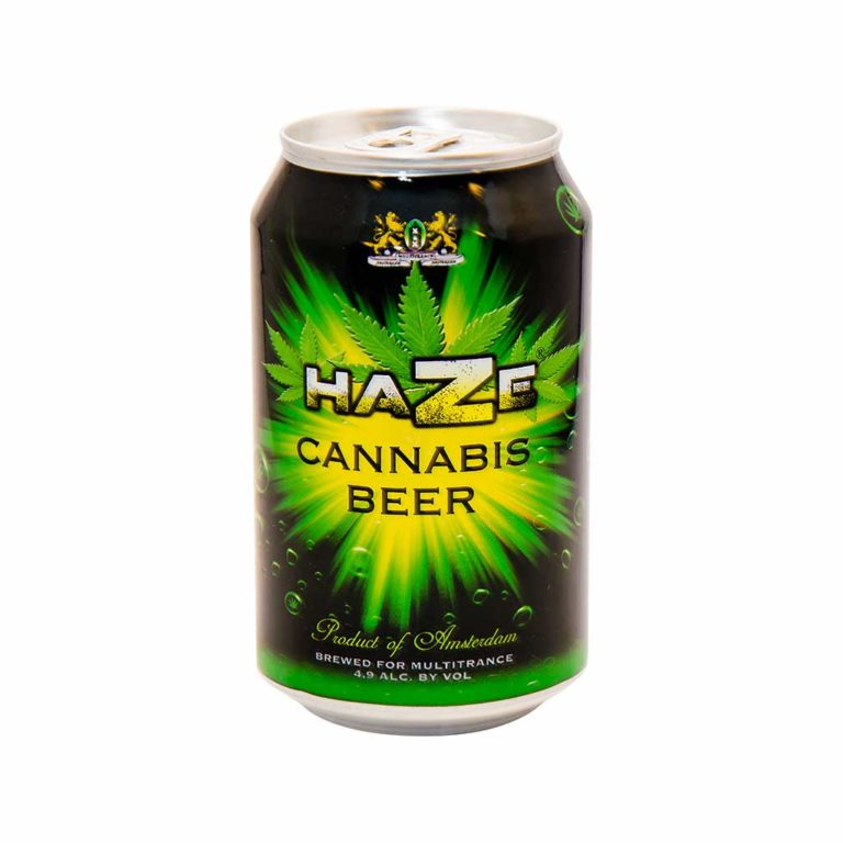 Bière aromatisée au cannabis HaZe 330 ml Marycanna CBD Shop